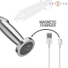 Intense - Plug Anal 10 Vibrations Gode Métallique Avec Télécommande S